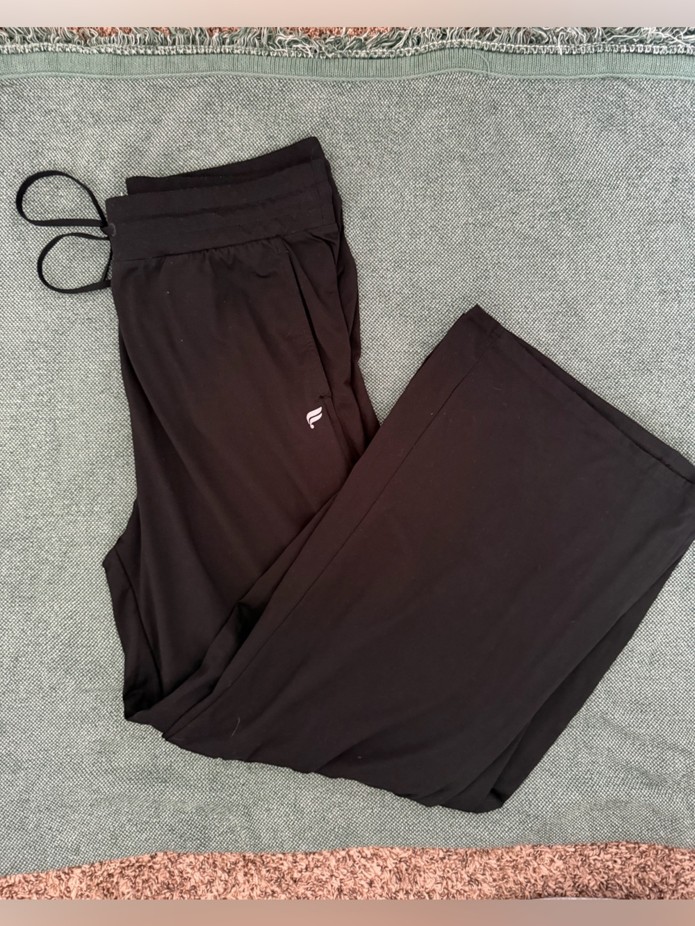 Fabletics Black Straight Leg Pants